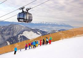 The jasná nízke tatry ski resort provides access to the slopes of the chopok mountain. Winter And Skiining In Jasna Tatra Mountains