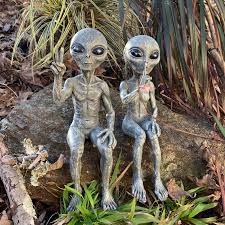 Horrified hiker stumbles across alien creature that 'smells like rotting flesh'. Homestyles Outer Space Alien Dude And Babe Shelf Sitters 2 Piece Statue Set Reviews Wayfair