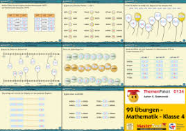 Mathe klasse 3 aufgaben / übungen. 99 Ubungen Mathematik Klasse 4