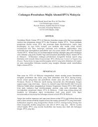 Penubuhan kelab pencinta alamfull description. Pdf Cadangan Penubuhan Majlis Alumni Ipta Malaysia