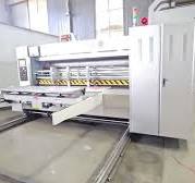 🤑🤑🤑🤑Nagpal 4 colour lead edge flexo printer slotter die ...