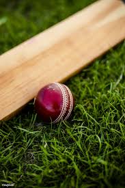 The best selection of royalty free cricket bat and ball vector art, graphics and stock illustrations. Download Premium Image Of Cricket Bat And Ball On Green Grass 529045 Cricket Bat Cricket Wallpapers Cricket Equipment