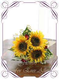 Orange and green floral centerpiece with gerbera daisies. Catalina Flower Girl Posy Artificial Bridal Bouquets Silk Wedding Flower Packages Flowers For Ever After