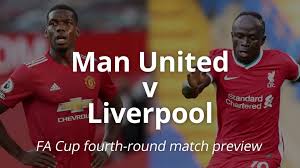 Manchester united will face liverpool in the blockbuster tie of the fa cup fourth round, while league two cheltenham host manchester city. What Channel Is Man Utd Vs Liverpool Kick Off Time Tv And Live Stream Details Mirror Online