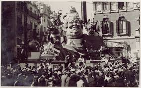 El origen de las Fallas de Valencia