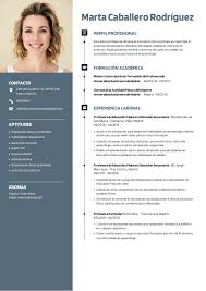 ¿necesitas un curriculum vitae simple, elegante y directo? Modelos De Cv Que Se Adaptan A Tu Perfil Micvideal