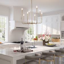 Flush mount chandeliers are ideal for dining rooms with limited space, as they feature the same beautiful crystals of traditional chandeliers but in a more compact design. Lafferty 8 Light Candle Style Classic Traditional Chandelier In 2021 Living Room Light Fixtures Dining Room Light Fixtures Dinning Room Lighting