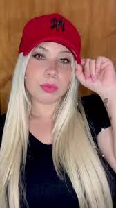 Minnie Style: Blonde Hair and Baseball Cap Look