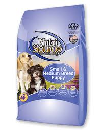 Small and medium breed puppy is ideal for growing small and medium breed puppies (breeds that mature to less than 50 lbs.) and provides super nutrisource? Nutrisource Dog Food Small Medium Puppy Pawtopia Your Pet S Nutritionist