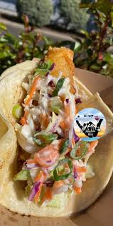 Let stand 20 to 30 minutes for the fish to absorb the flavor. Chacha S Hawaiian Grill It S Taco Tuesday Our Cod Fish Tacos Are Back For The Day Topped With Our Coconut Lime Slaw Try It With Our Lava Sauce On Top 4