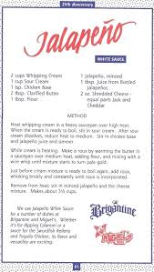 Check spelling or type a new query. Brigantine Recipe Book Yummy Appetizers White Sauce Recipes Jalapeno Sauce