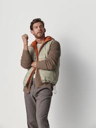 Massimo Dutti Cift Tarafli Sisme Yelek