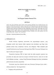 Ya, pasti ditujukan untuk menyampaikan informasi pemberhentian kerja. Pemutusan Hubungan Kerja Phk Oleh Suradi Staf Pengajar Fakultas Ekonomi Unsa Abstrak