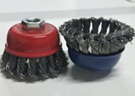 8 in (203 mm) wire brush mounted to a bench grinder the wire brush is primarily an abrasive implement, used for cleaning rust and removing paint. China Cup Knotted Wire Wheel Angle Grinder Brush With Power Tool In Manufacturers China Cup Knotted Wire Wheel Angle Grinder Brush Wire Cup Brushes