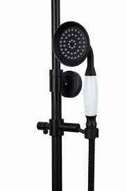 Felice Black Duschebatterie Aus Messing Waschbecken Armaturen Duscharmatur Regendusche