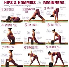 Hips And Hamstrings Yoga For Beginners Before You Do Your Usual Hamstring Workout Loosen Up Your Body With Back Flexibility Exercises Hip Mobili Pinteres
