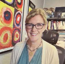 Coordinator of Visual and Performing Arts Barbara Anglin and McCallum's  Kajsa Thurreson-Frary