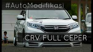 Honda crv modif / body kit honda crv mugen 2012 2014 unpainted. Modifikasi Honda Crv Full Stance Modif Crv Full Bodykit Verdivir Youtube