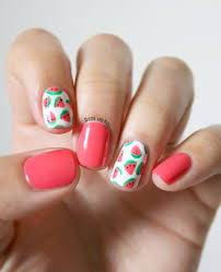 This fruit nail design for summer. 15 Simple Summer Fruit Nail Designs Home Manicure Pedicure New Trend Holicoffee