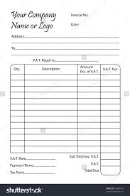 Invoice Book Vector Illustration Bill Pad Stock Vector 23881975 Invoice Template Vector Free Down Invoice Template Purchase Order Template Vector Free Download