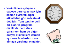 Verimli Ders Calisma Yontemleri Ppt Video Online Indir