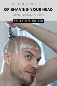 11 Tips For Shaving Your Head For The First Time Style Girlfriend Shaving Your Head Shaving Head Bald Shaving Tips