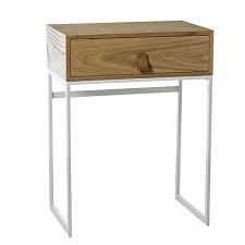 Home Republic Milo Side Table Natural White Furniture Side Tables Adairs Online Side Table Wood Furniture Side Tables White Side Tables