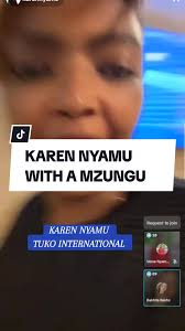 Karen Nyamu with a Mzungu: Hilarious Moment!