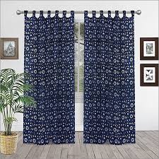 Limited time sale easy return. Indigo Blue Block Print Curtain Manufacturer Supplier Wholesaler Exporter From Jaipur India Dvk Handicraft