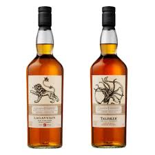 Released as part of the build up to the show's final season, this complete 9 bottle game of thrones set is a desirable addition to any whisky collection. Cercei Set Lannister Greyjoy Graufreud Game Of Thrones Whisky Set 2 X 700 Ml Ebay