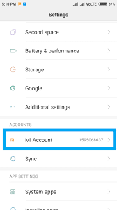 Hapus akun melalui menu account. 5 Cara Menghapus Akun Mi Lupa Password Terkunci Dll Gambar