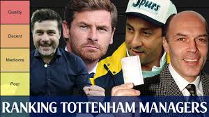 It is important to recognise the club's past. Ranking Tottenham Hotspur Managers In The Premier League Era Youtube