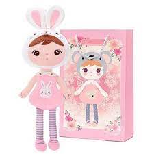 Conzy Stuffed Baby Doll Gifts For Girl Super Soft Buddy Cuddly Baby Girl Toy Gifts Wtih Gift Bag 16 5 Inches In Standing