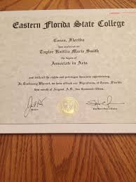 My Aa Degree Came In The Mail Today State College August Month Never Back Down