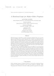 A Relational Logic for Higher-Order Programs