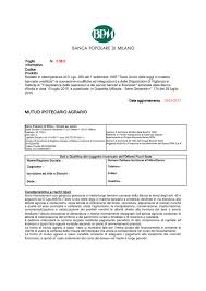 Trova in tiendeo indirizzi, orari e telefono dei punti vendita di banco bpm a milano e dei tuoi negozi preferiti. Foglio Informativo Mutuo Ipotecario Agrario