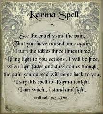 More Karma Spell Wiccan Spell Book Spells Witchcraft