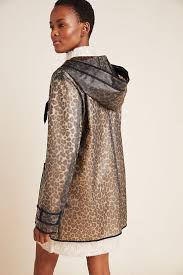 Sanctuary Semi Sheer Leopard Raincoat Stylish Eve Outfits East Coast Fashion Fashion Trends Curvy