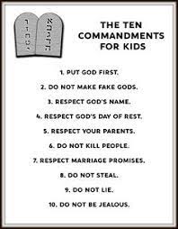 Cut all the template pieces out. 7 10 Commandments Kids Ideas 10 Commandments Bible For Kids 10 Commandments Kids