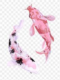 Two Japanese Koi Fish Swimming Transparent Png Premium Image By Rawpixel Com Techi Japanese Koi Fish Japanese Koi Fish Art Koi Fish