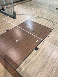 Refinishing a basketball court gym floor can be done for a fraction of the cost of a new court. What Is The Best Flooring For A Basketball Court