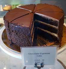 Photo Of Proof Bakery Los Angeles Ca United States Chocolate Espresso Cake 6 50 Slice 48 For 6 52 Fo Chocolate Espresso Cake Espresso Cake Bakery