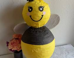 Honey Bee Bee Queen Bee Pinata Baby Shower Gender Reveal