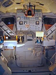 1968 Apollo Lunar Excursion Module Interior Space Exploration Space Race Space Flight
