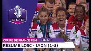 Lille Lyon 1 3 Finale De Coupe De France Feminine I Fff 2019 Youtube