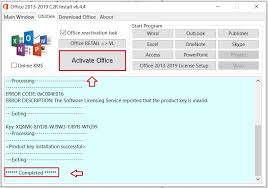 Pilih versi office di bawah ini untuk mempelajari cara mengaktifkan office. Cara Aktivasi Office Dengan Kms Kms Office 2019 Awiracr