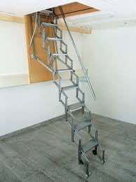 B escalier escamotable electrique ouverture du plafond de. Echelle Accordeon Escamotable Motorise En Aluminium Standard Columbus Escalier Escamotable Columbus Organisation Bureau