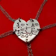 Top picks related reviews newsletter. Five Heart Puzzle Piece Necklace 5 Piece Puzzle Set 5 Best Friends Puzzle Necklace Set Hand