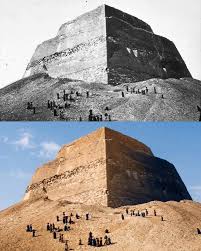 The Pyramid That Changed Everything . Pyramid of Meidum, Egypt's most  underrated ancient wonder, and the bold experiment that paved the way for  the Great Pyramid of Giza. . Standing 65 km