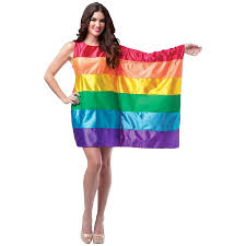 A Rainbow Flag Unisex Costume Vestiti Abiti Barbie